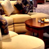 Melinda's design of a new skybox at Mylan Puskar stadium at WVU in Morgantown, WV